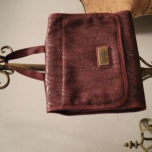 Nicole Miller folding cosmetic bag